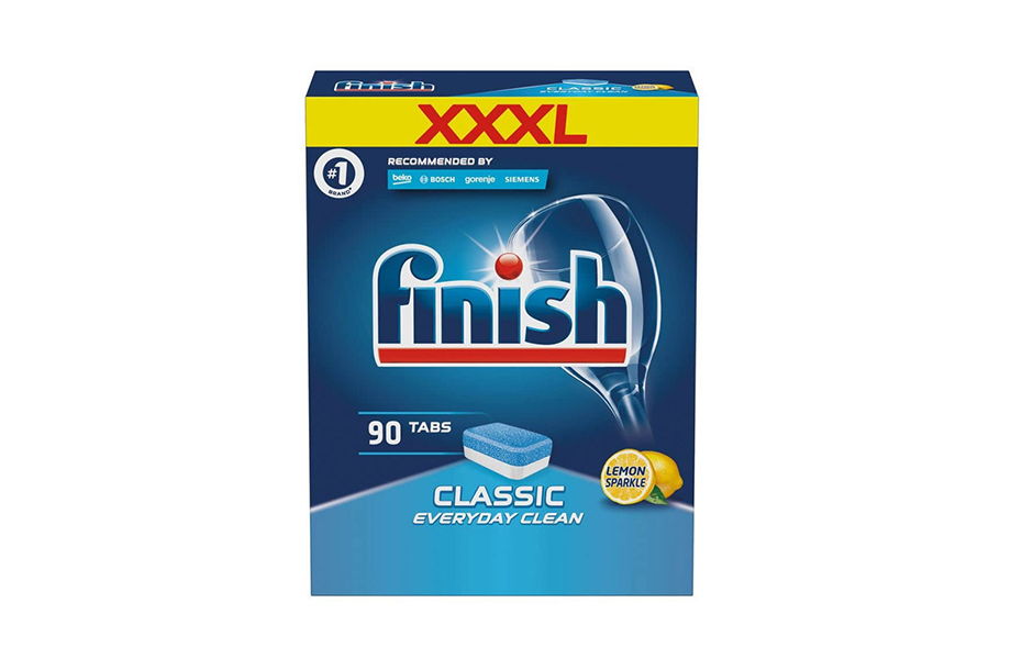 FINISH CLASSIC Ταμπλέτες Πλυντηρίου Πιάτων: 12,9€ για 90 Ταμπλέτες! Η Καλύτερη τιμή της αγοράς 
