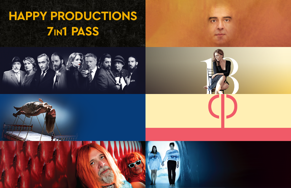 81€ από 162€ για το HAPPY PRODUCTIONS 7in1 PASS!  